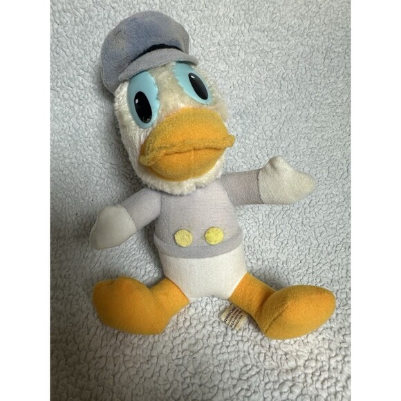 Vtg Donald Duck Mickey's Christmas Carol Plush Stuffed Animal Toy 8" Disney - Picture 6 of 12
